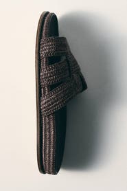 H&M Braided straw sandals