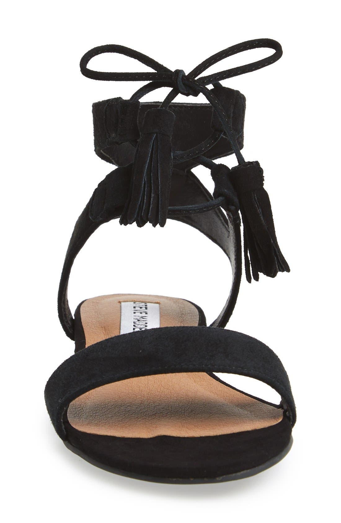 Steve Madden 'Daryyn' Lace-Up Sandal, Alternate, color, 