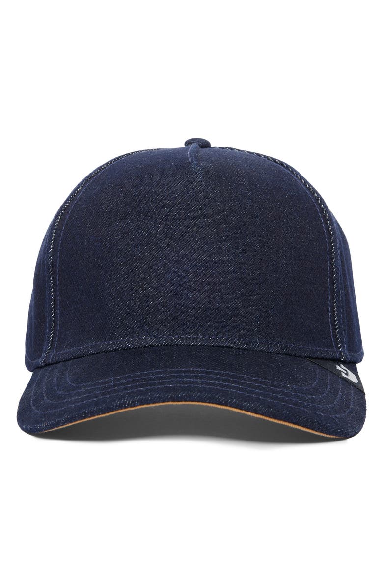 Goorin Bros. Denim Snapback Cap, Alternate, color, Navy