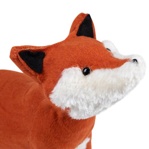 Northlight Plush Autumn Harvest Sitting Fox Figure In Multi