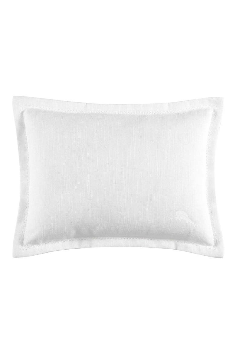 Island Estate Breakfast Pillow, Main, color, WHITE