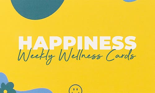 Gift Republic Happiness Weekly Wellness Cards In Multi