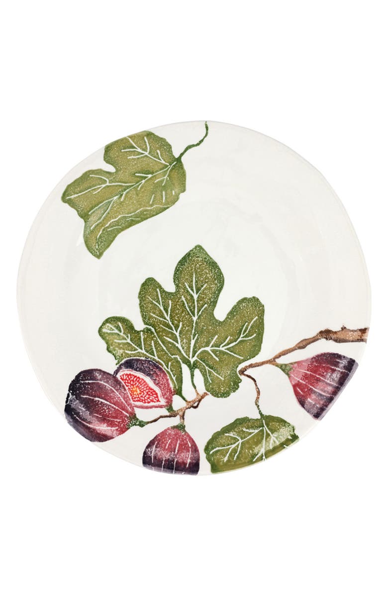 VIETRI Fico Round Platter, Main, color, Purple