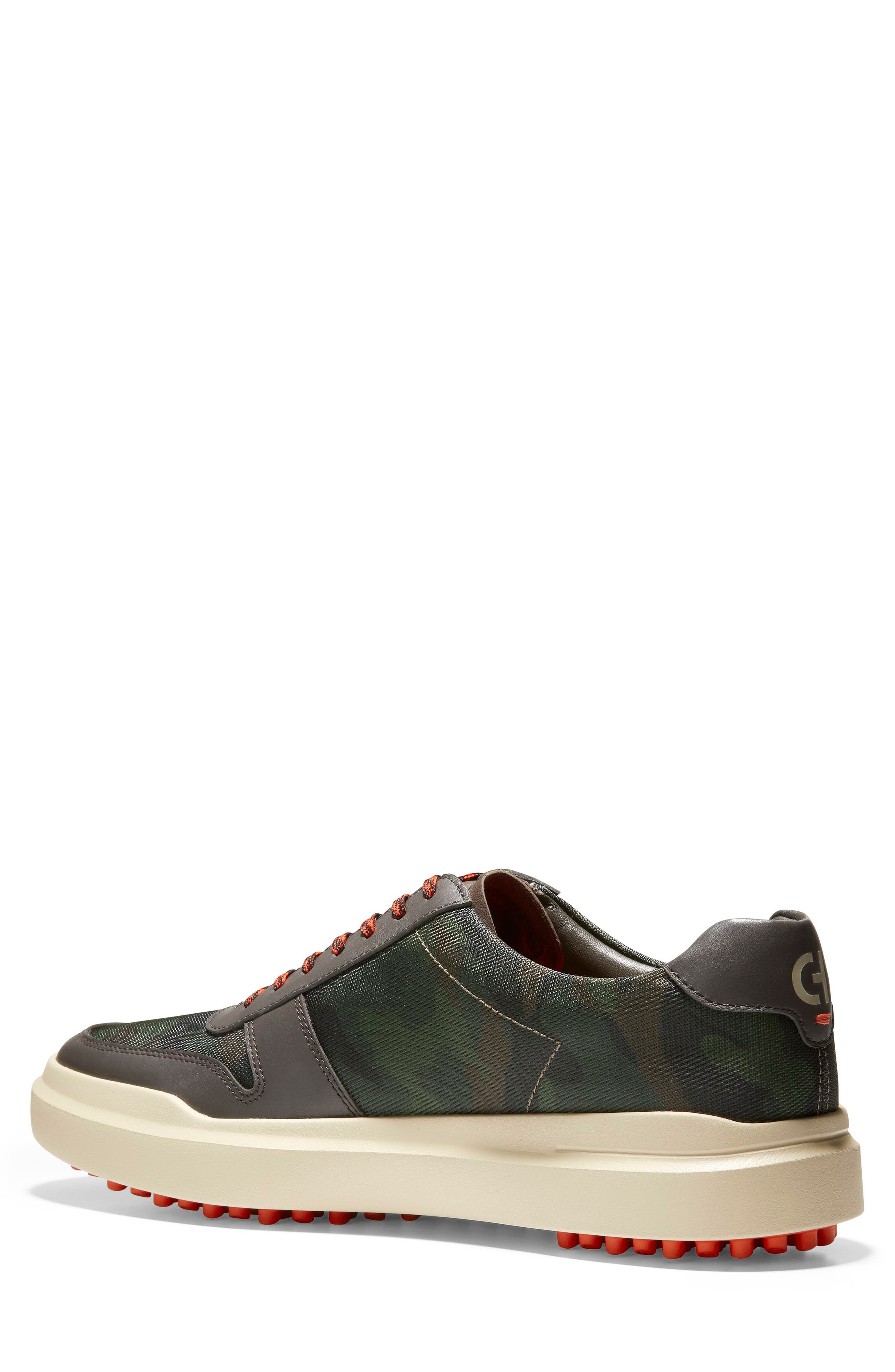 Cole Haan GrandPro AM Waterproof Golf Sneaker, Alternate, color, 