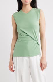 Theory Side Twist Modal & Pima Cotton Tank