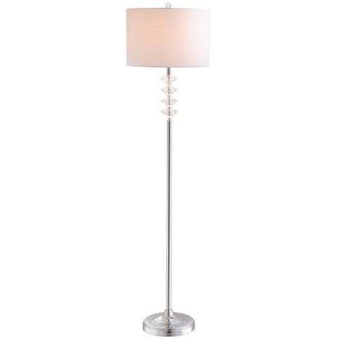 Mia Crystal/Metal LED Floor Lamp