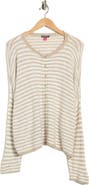 Vince Camuto Stripe Cotton Cardigan