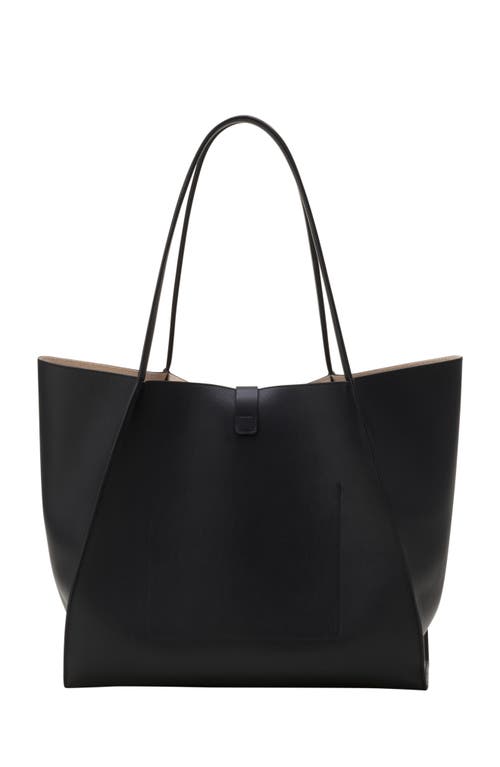 Lanvin Concerto Arpège Leather Tote Bag In Black