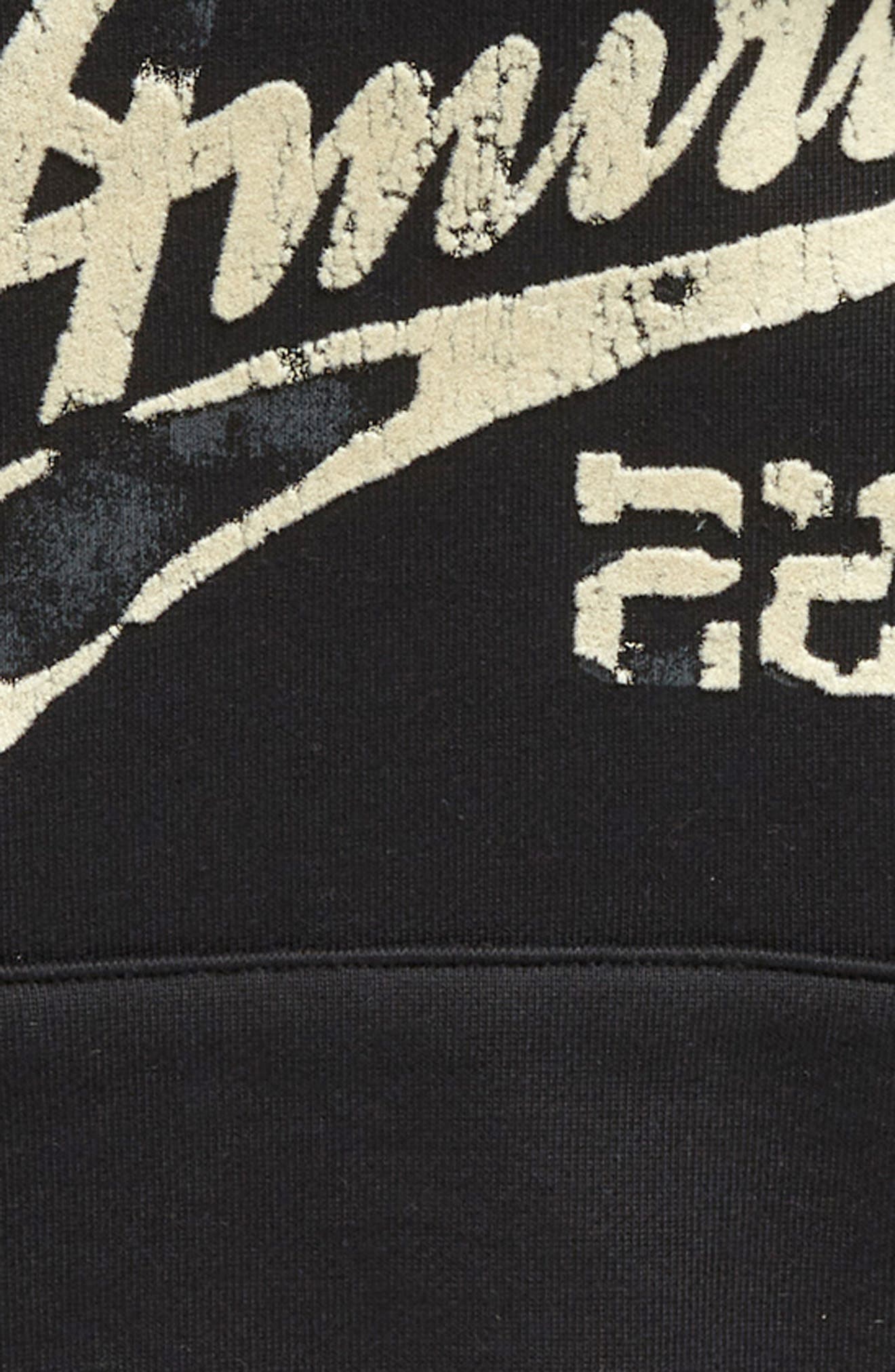 AMIRI Kids' 22 Distressed Logo Cotton Hoodie | Nordstrom