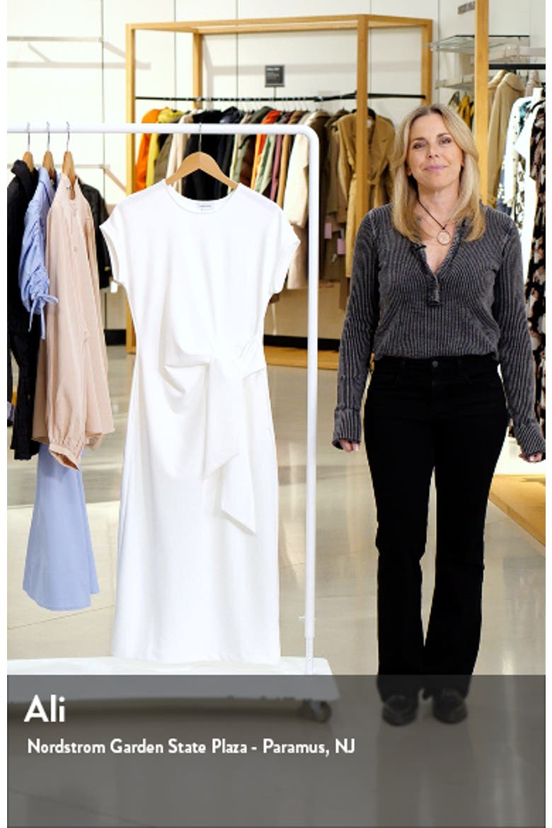 Tie Waist Midi Dress video