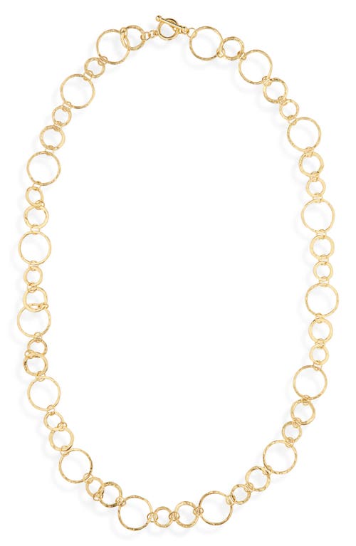 Karine Sultan Freeform Long Necklace In Gold
