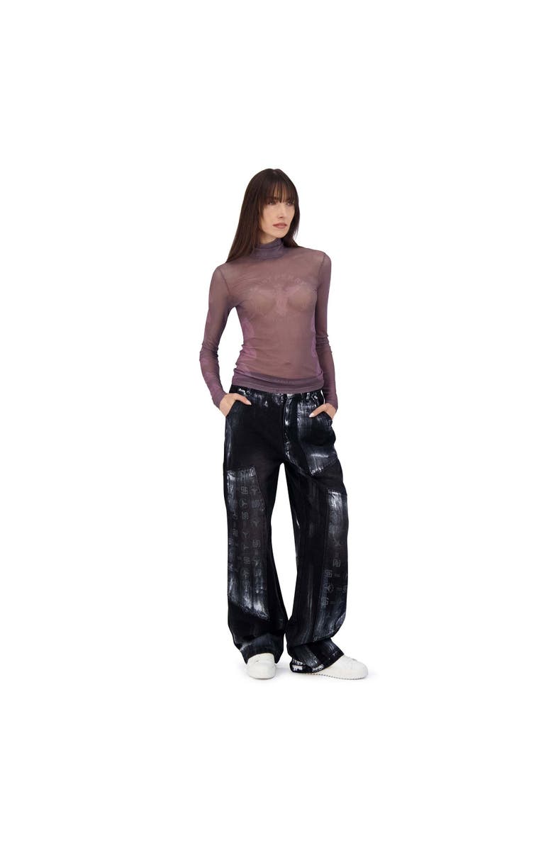 SAINT PERRY The Naked Angel Top, Alternate, color, Purple
