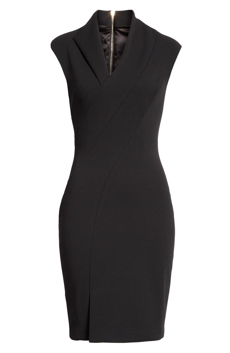 Ted Baker London Geodese Faux Wrap Pencil Dress, Alternate, color, 