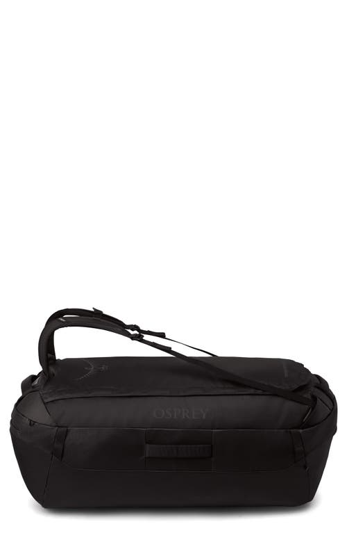 Osprey Transporter 150-liter Duffle Luggage In Raven Black/black