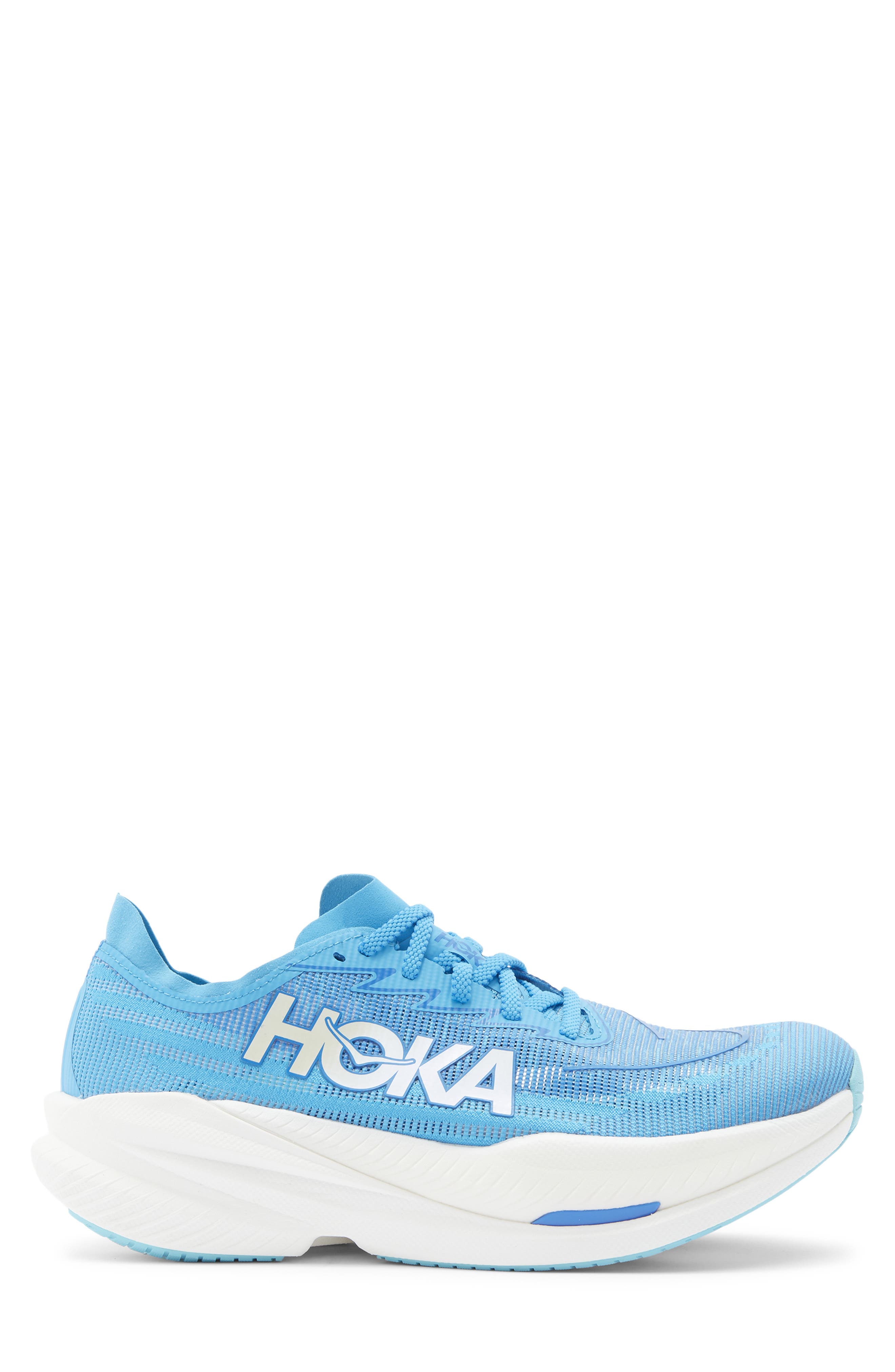 HOKA Mach X 2 Running Shoe, Alternate, color, Skyward Blue / Electric Cobalt