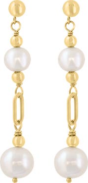 EFFY Freshwater Pearl Drop Earrings