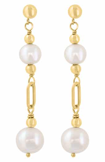 Freshwater Pearl Drop Earrings