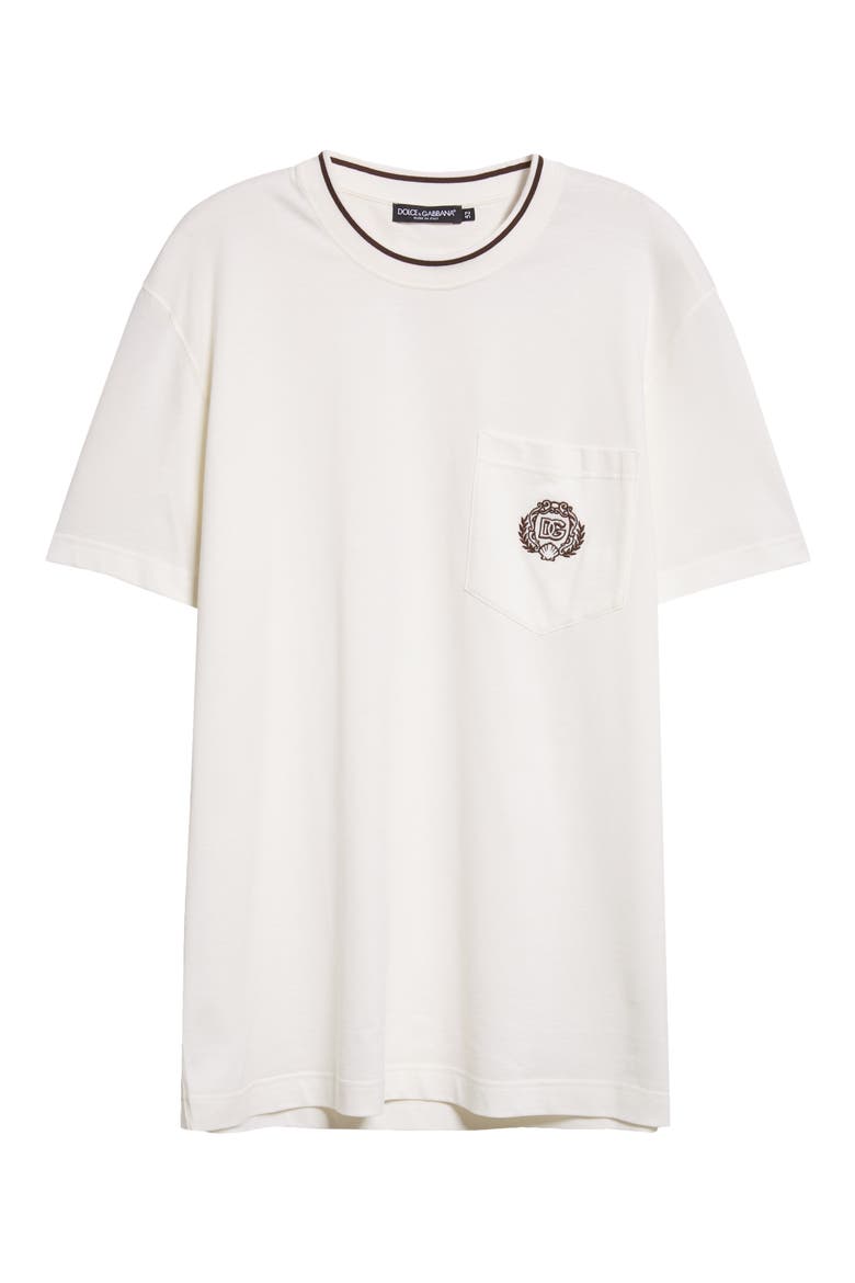 Embroidered Pocket T-Shirt, Alternate, color, W0001