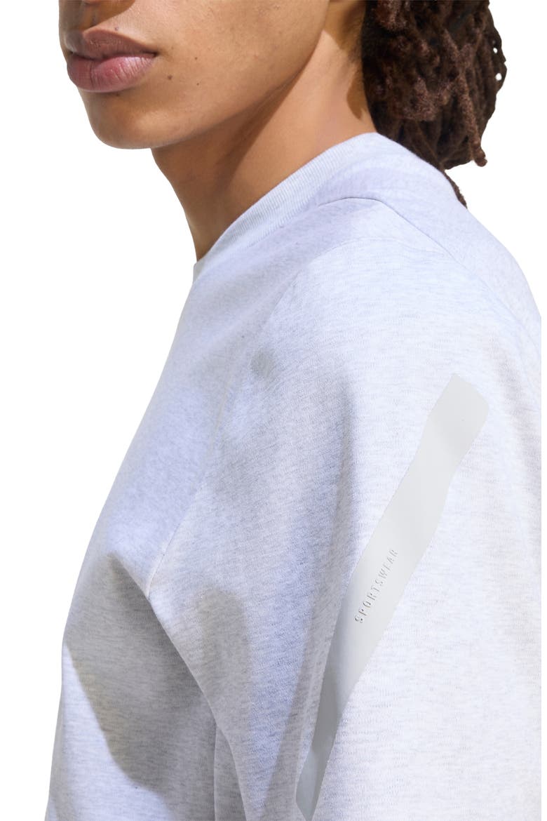Z.N.E. T-Shirt, Alternate, color, LIGHT GREY HEATHER
