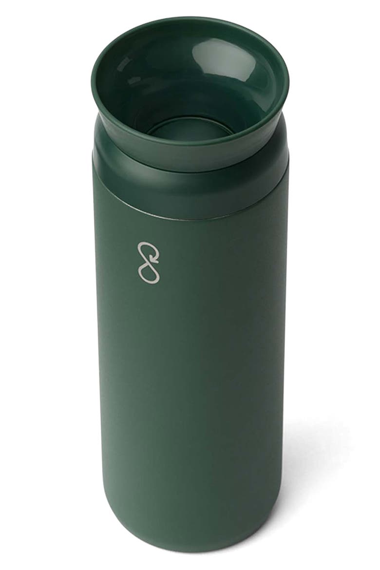 Peak Brew 20-Ounce Bottle, Alternate, color, FOREST GREEN