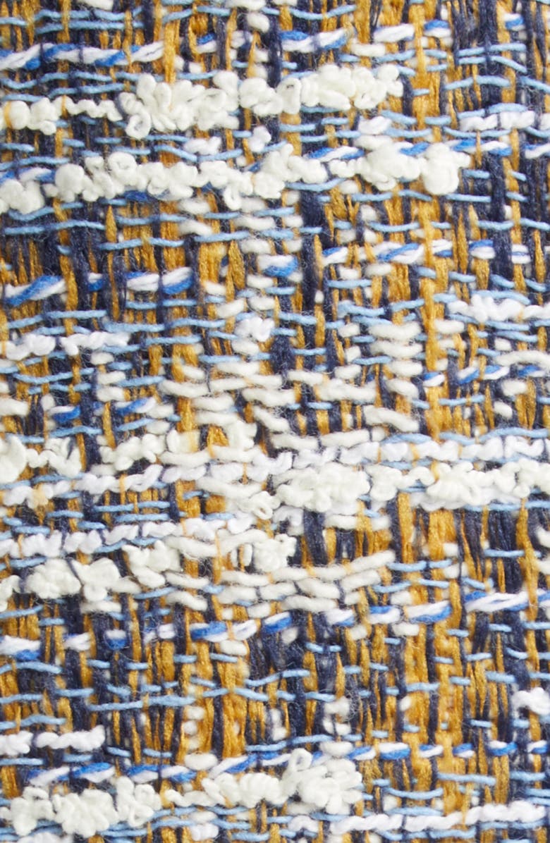 Veronica Beard Ainslee Tweed & Denim Jacket, Alternate, color, Navy Multi