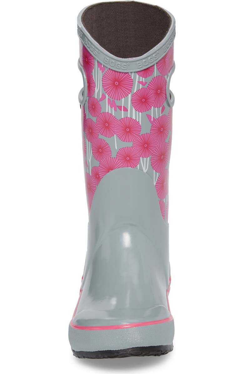 Bogs Skipper Aster Print Rubber Rain Boot, Alternate, color,