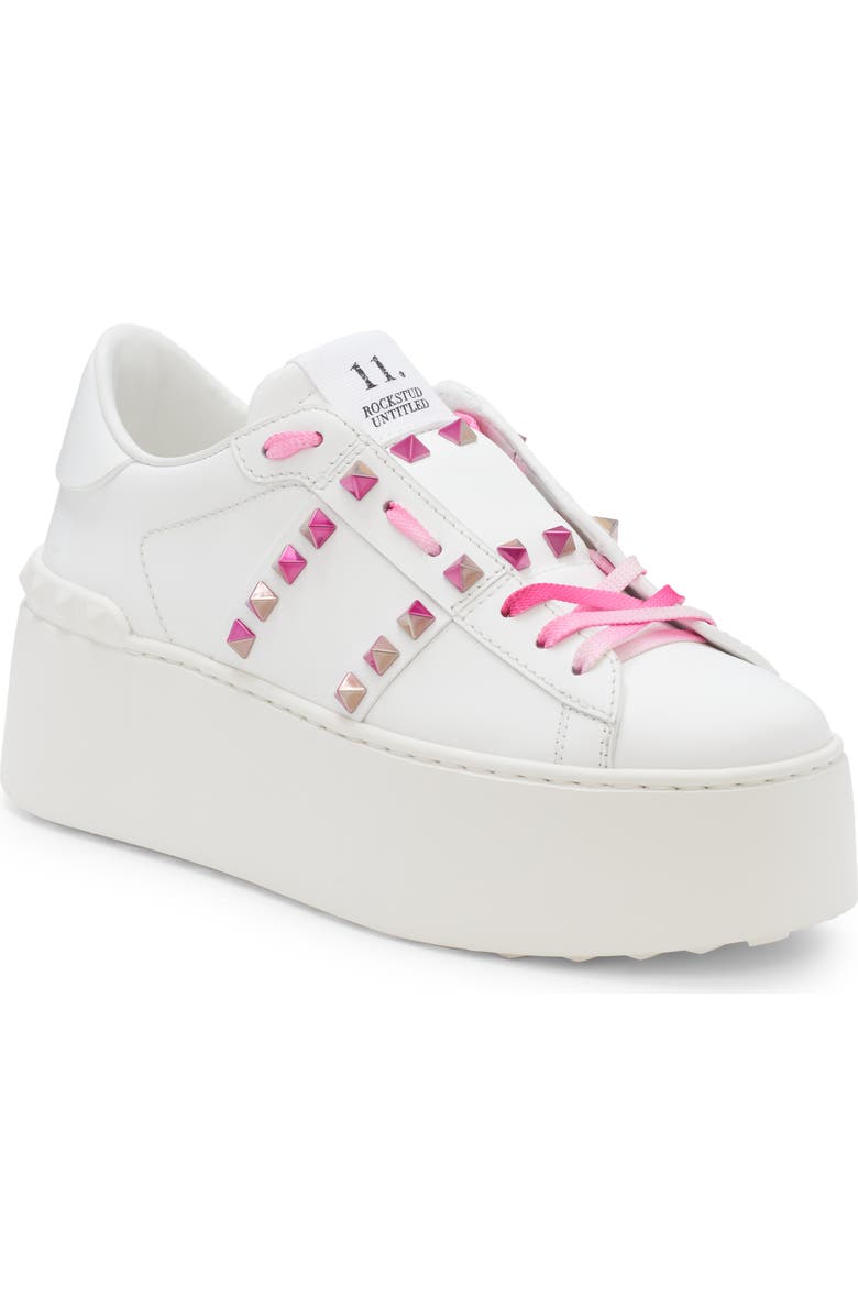 Valentino Garavani Rockstud Untitled Platform Sneaker, Alternate, color,