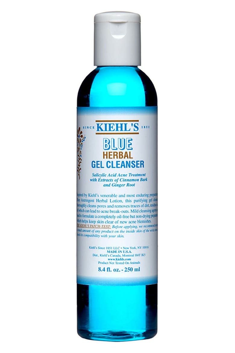 Blue Herbal Gel Cleanser, Main, color, NO COLOR