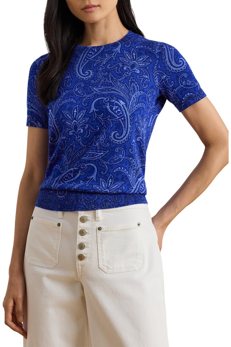 Paisley Short Sleeve Sweater video