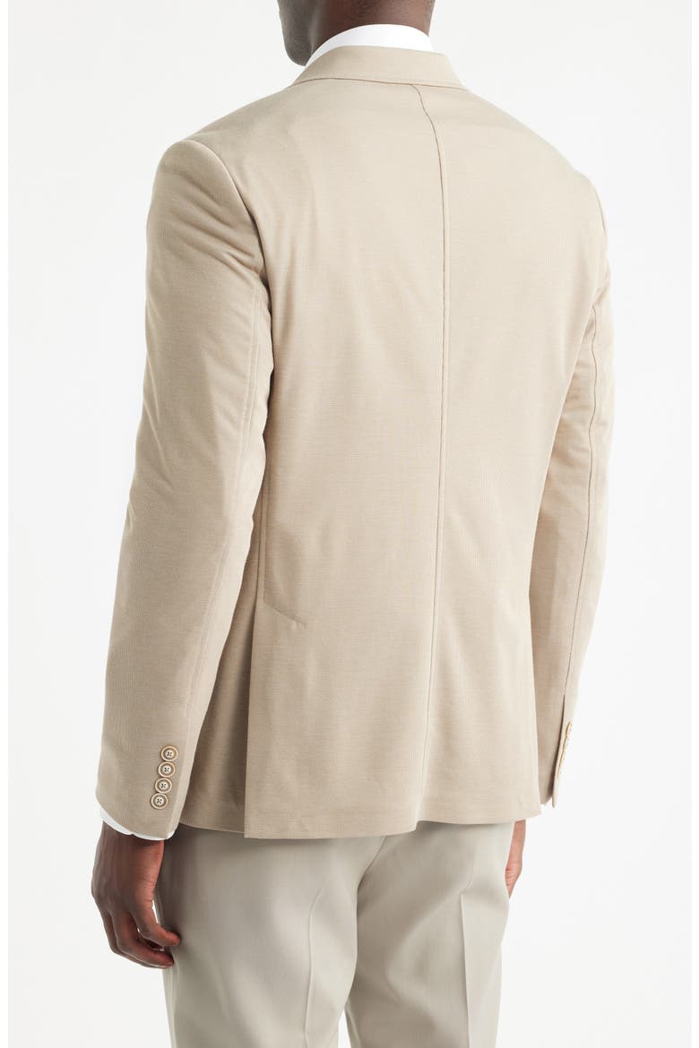 Alfi Piqué Sport Coat, Alternate, color, TAN