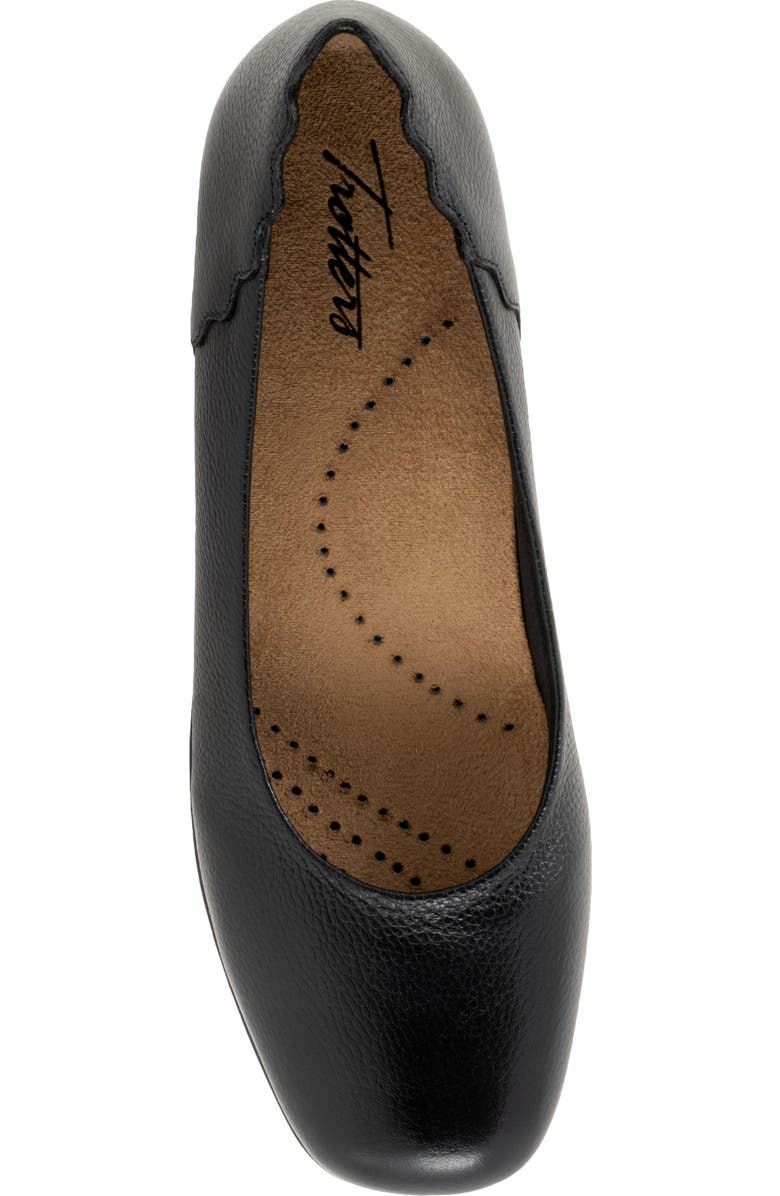 Trotters Sunny Flat, Alternate, color, Black