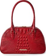 Brahmin Angie Leather Barrel Bag