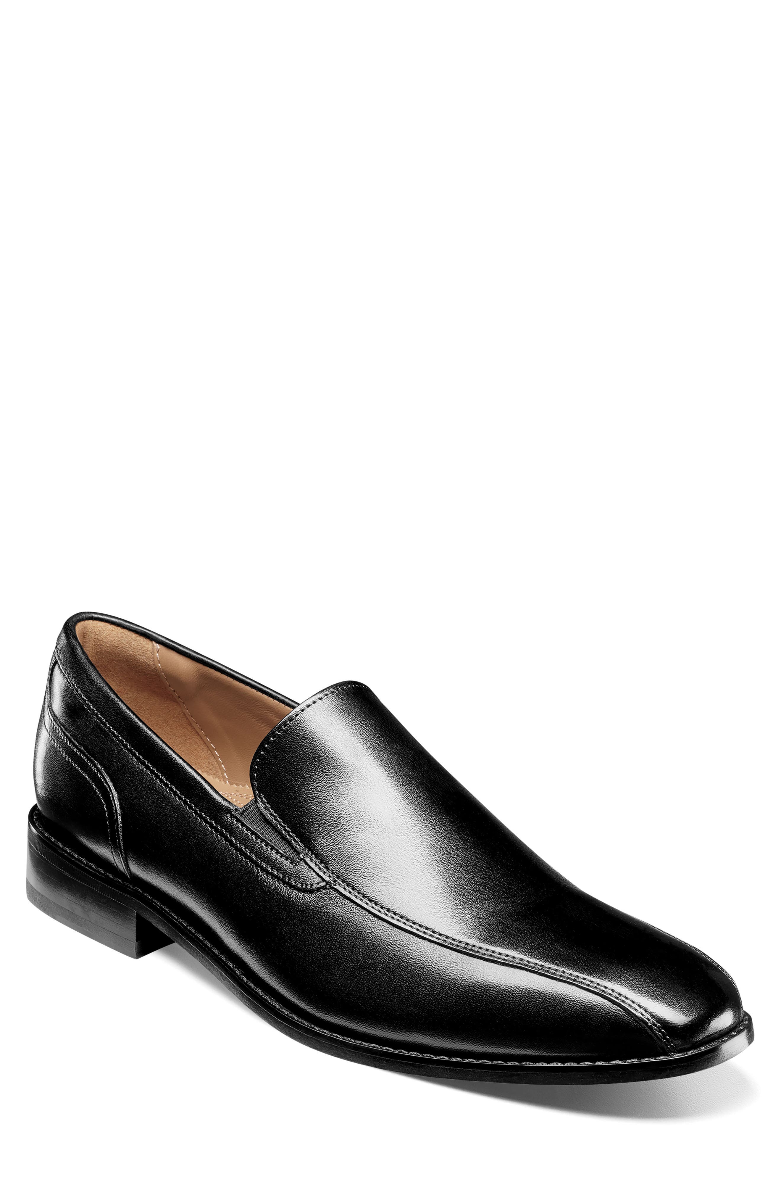 Florsheim Conetta Bike Toe Slip-On, Main, color, Black