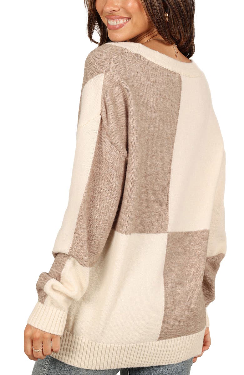 Petal & Pup Millie Check Cardigan, Alternate, color, 