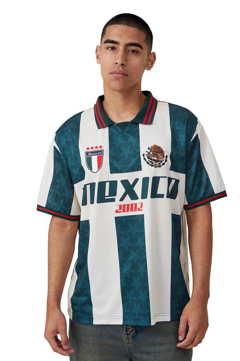 Men's Soccer Jersey, Main, color, Pineneedle Green  Vintage