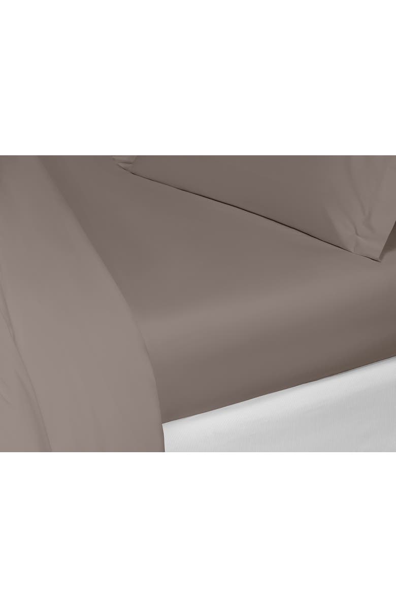 Togas Royal Flat Sheet, Alternate, color, Brown
