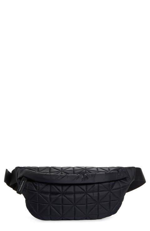 Vee Water Repellent Quilted Nylon Belt Bag