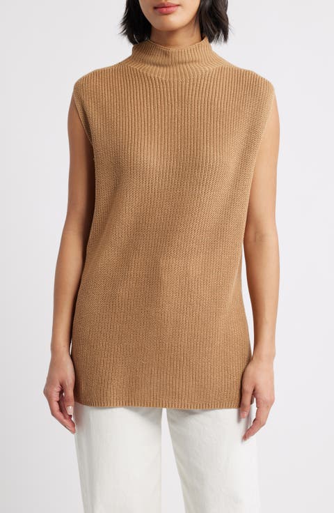 Mock Neck Sweater Vest