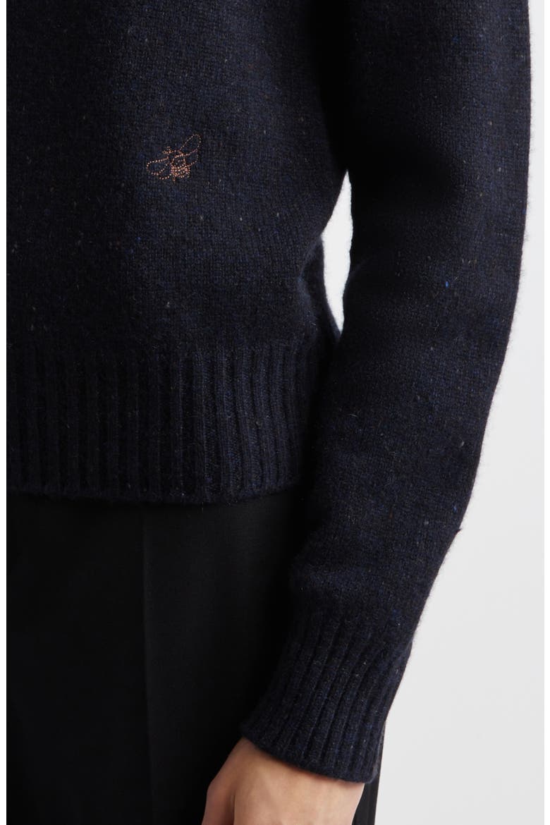 Cairn Donegal Cashmere Crewneck Sweater, Alternate, color, NORTHSCAPE DONEGAL