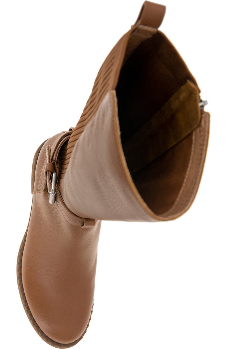 Gentle Souls Knee High Moto Boot, Alternate, color, Cognac