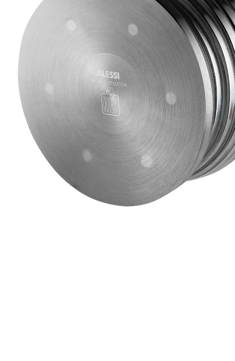 ALESSI Pulcina 3-Cup Espresso Coffee Maker, Alternate, color, Stainless Steel