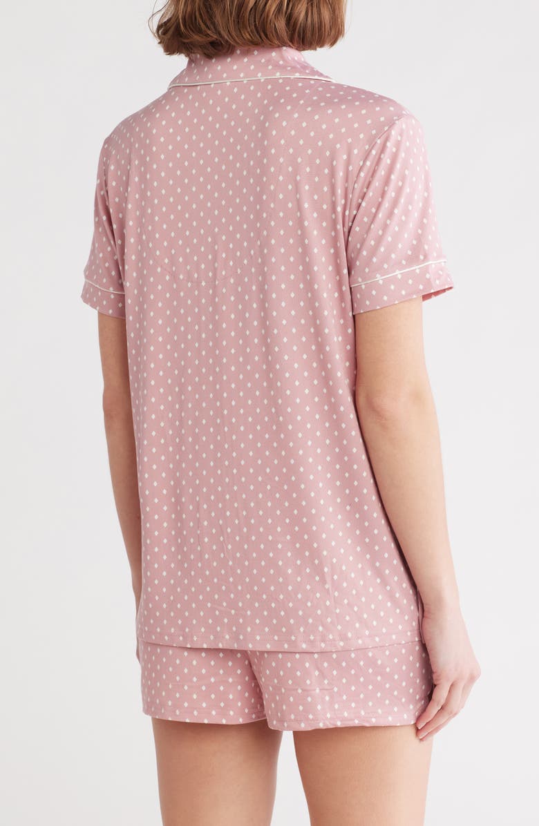 Nicole Miller Dot Short Pajamas, Alternate, color, Gemini Dot