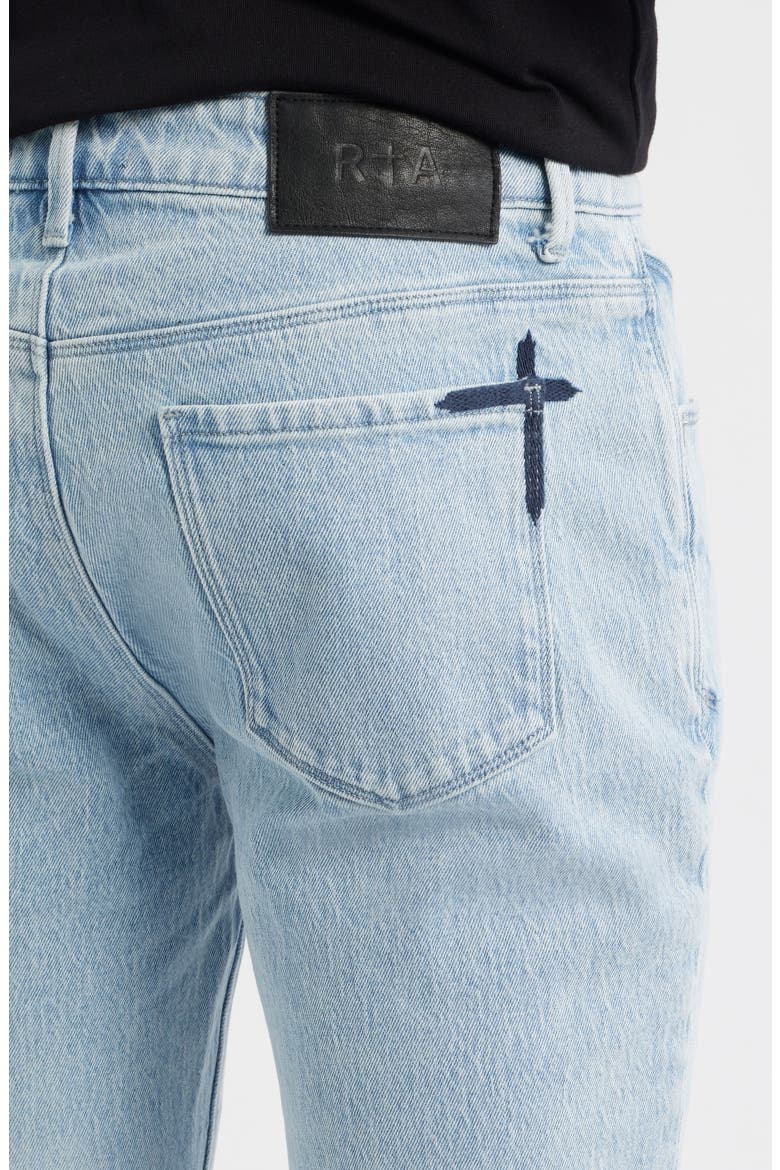 Bryant Gradient Skinny Jeans, Alternate, color, LIGHT WASH