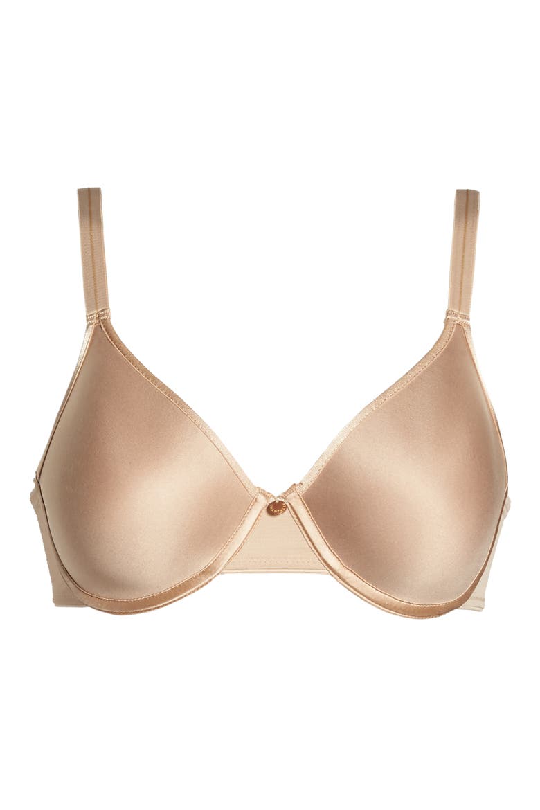 C Essential Full Coverage Underwire T-Shirt Bra, Alternate, color, ULTRA NUDE