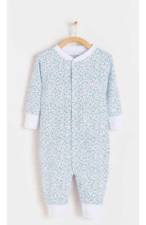 Premium Peruvian Pima Cotton Emma One-Piece Pajamas For Infant