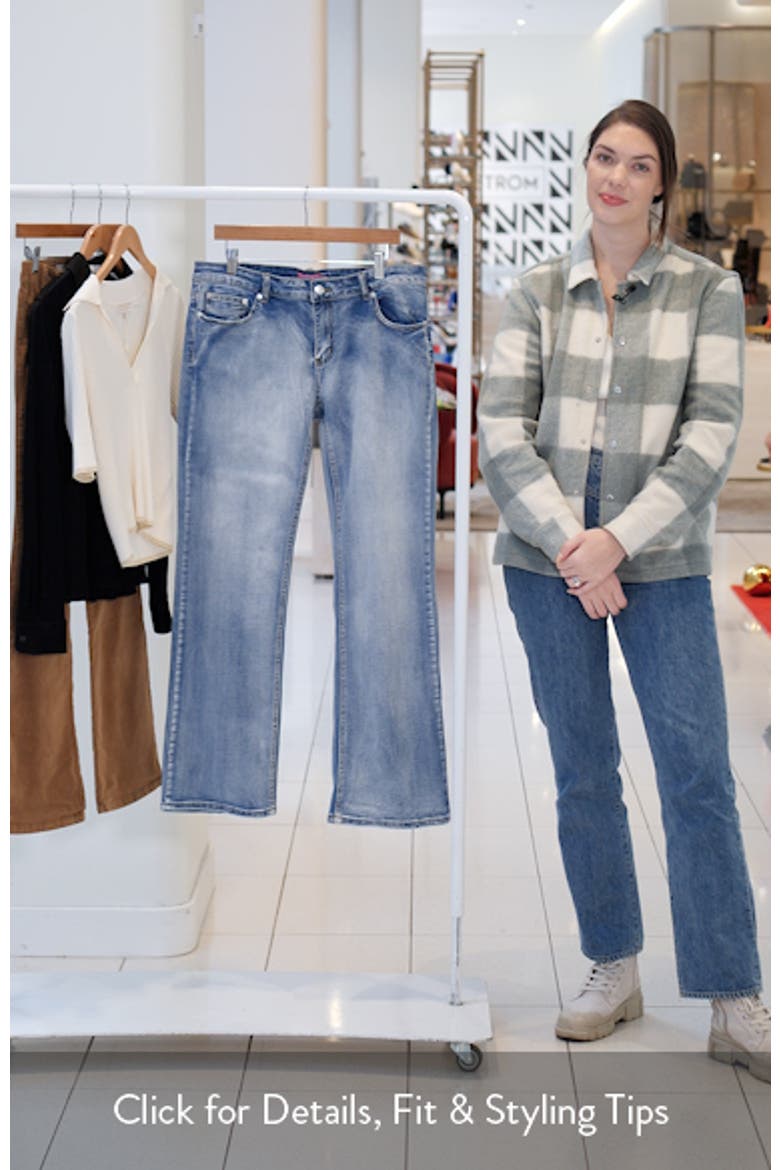 Low Rise Bootcut Jeans video