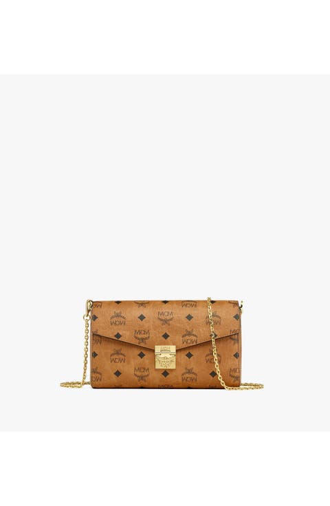 Tracy Chain Wallet in Visetos