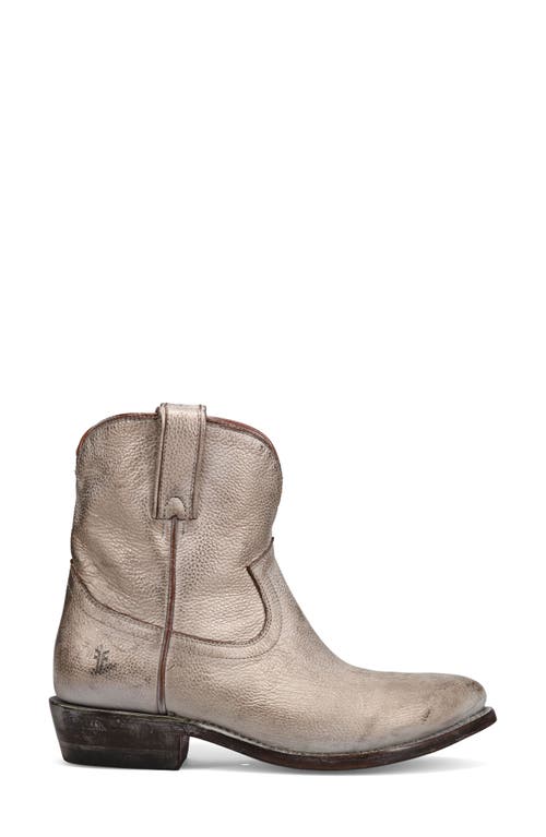 Frye Billy Short Western Boot In Gold