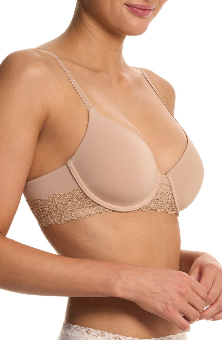 Natori Beyond Perfect Lace Underwire T-Shirt Bra, Alternate, color, 