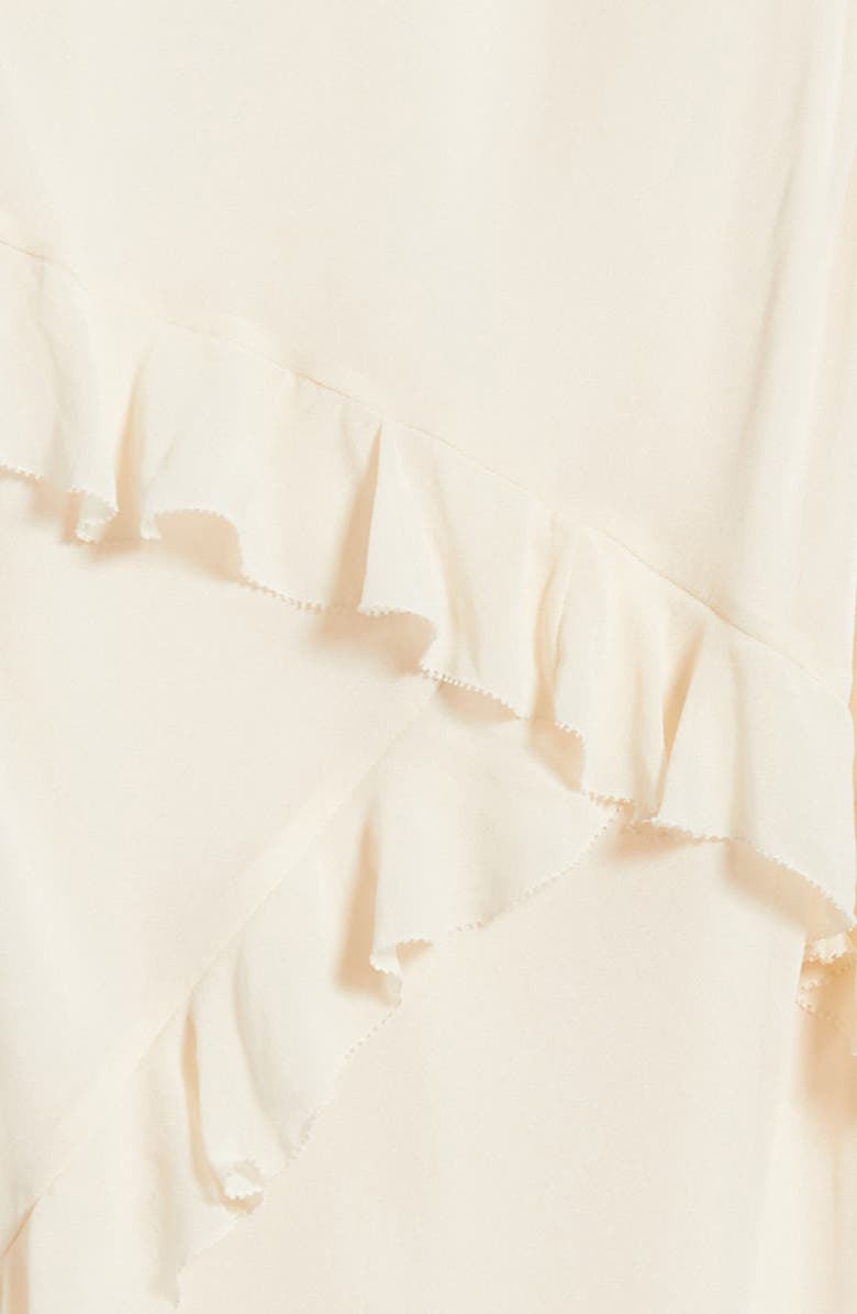 LoveShackFancy Kids' Rialto Ruffle Party Slipdress, Alternate, color, Ivory